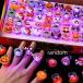  Halloween LED светится кольцо кольцо игрушка праздник рождественские огоньки 50 шт аксессуары 