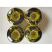  скейтборд Wheel комплект колесо PU твердый Wheel аксессуары скейтборд -тактный Yellow