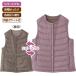  жилет женский модный осень-зима легкий двусторонний жилет 821961 M~L LL уход мода I tops перо ткань легкий легкий теплый женщина женщина 