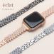 �A�b�v���E�H�b�` Apple watch �o���h ���� �X�e�����X �ׂ� �`�F�[�� �L���L�� ������� 40mm series 7 SE 6 5 4 38mm 41mm eclat