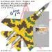 DN модель 72/827-041 1/72 Su-35 franc машина E Sprinter камуфляж покраска маска ( все комплект для )