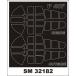 mon Tec sSM32182 1/32 P-40F( тигр n.ta- для ) Mini маска 