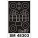 mon Tec sSM48303 1/48 IMAM Ro-57( специальный хобби для ) Mini маска 