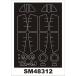 mon Tec sSM48312 1/48 TA-4 Sky Hawk ( Hasegawa для ) Mini маска 
