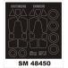 mon Tec sSM48450 1/48 Su-9U( тигр n.ta- для ) Mini маска 