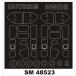 mon Tec sSM48523 1/48 O-2A(ICM для ) Mini маска 