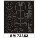 mon Tec sSM72352 1/72bi машина s Wells Ray I(ba ром для ) Mini маска 