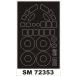 mon Tec sSM72353 1/72 DH.95 фламинго (ba ром для ) Mini маска 