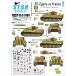  Star переводная картинка 35-C1089 1/35. оборудование родители ... Tiger in Франция #1 SS no. 101 -слойный танк no. 1 средний .