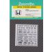 ZoomOn ZD030 1/24 - 1/43 Honda Logo (A) metal стикер 