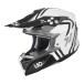 HJC off-road helmet i50 HEX hex white / black HJH249 Asian Fit Japan oriented regular Ryuutsu goods 