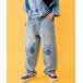  брюки ScoLar Parity скалярный Париж ti362115 Hickory or Denim колени выше like брюки низ casual Street .. серия шт .. унисекс 
