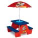  столик для пикника umbrella имеется pau* Patrol наружный салон paupato уличный стол Kids мебель Delta Delta