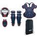 ZETT( Z ) BL303SET в общем для софтбола catcher средства защиты 4 позиций комплект для софтбола бейсбол 