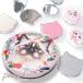  зеркало рука зеркало compact зеркало ручное зеркало .. кошка кошка симпатичный перевозка увеличительное стекло подарок 