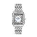 Dimini женский женский наручные часы часы стразы камень использование бриллиант кварц аксессуары упаковка бесплатный симпатичный модный серебряный 77022