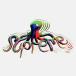 Supreme Supreme Tentacles Sticker тонн takrus18SS