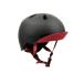 [ Япония стандартный товар ] bern балка n шлем Nino Matte Black/Red Visor колено no Kids детский велосипед сноуборд скейтборд скейтборд BMX козырек 