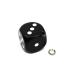 [ сменный товар ] 21-0939 черный кости стиль фильтр ручка заказ V twin Black Dice Style Shifter Knob ( для поиска |