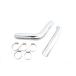 [ сменный товар ] 30-3214 ребра нагрев защита комплект хром заказ V twin Ribbed Heat Shield Set Chrome ( для поиска |