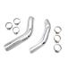 [ сменный товар ] 30-3360 drug выхлоп нагрев защита комплект заказ V twin Drag Exhaust Heat Shield Set ( для поиска |675