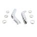 [ сменный товар ] 30-3500 XL нагрев защита комплект хром заказ V twin XL Heat Shield Set Chrome ( для поиска |
