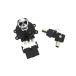 [ сменный товар ] 32-1442 хром Skull имеется черный зажигание переключатель заказ V twin Black Ignition Switch with Chrome Sku