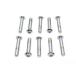 ���¹�͢���ʡ� 37-8724 ϻ�ѥܥ���Ƭ�ͥ� �������� 3/8 ����� X 2 ����� ��� V�ĥ��� Allen Button Head Screws Chrome 3/