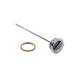 [ сменный товар ] 40-0428 хром лезвие стиль dip палочка колпак заказ V twin Chrome Blade Style Dipstick Cap