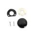 [ сменный товар ] 42-0134 черный. вилка блокировка покрытие заказ V twin Black Fork Lock Cover ( для поиска |