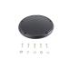 [ сменный товар ] 42-0249 матовый черный 5 дыра купол type Dubey покрытие заказ V twin Matte Black 5 Hole Domed Derby Cover ( для поиска 