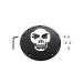 [ сменный товар ] 42-0559 черный Dubey покрытие хром Skull имеется заказ V twin Black Derby Cover with Chrome Skull ( поиск 