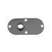 [ сменный товар ] 42-0739. круглый инспекция покрытие хром заказ V twin Oval Inspection Cover Chrome ( для поиска |60529-90A