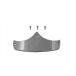 [ сменный товар ] 50-1049 гладкий . хром переднее крыло chip заказ V twin Smooth Chrome Front Fender Tip ( для поиска |