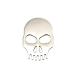 [ сменный товар ] 50-1137 Skull имеется нержавеющая сталь крыло medali on заказ V twin Stainless Steel Fender Medallion