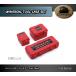 SCX10/TRX-4/CC02 универсальный tool кейс 3 шт. комплект (Red) Crawler Axial Traxxas RC crawler радиоконтроллер 