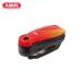 ABUS Abu s сигнализация блокировка диска Detecto 7000 RS1 SONIC RED ABUS4003318041402