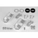  Takegawa Cross Cub / Cross Cub 110 billet широкая ступень комплект ( серебряный ) SP06-13-0107
