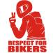 RESPECT RESPECT FOR BIKERSǴ奷 å  ʥץ饤