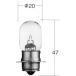 KOITO( Koito ) 5215 12V15W P15s-25-1 прозрачный мотоцикл передняя фара лампочка 