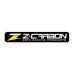 Z-CARBON стикер EACH BLK/YEL 100X16mm D5364 мотоцикл экстерьер 