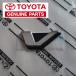 V эмблема Toyota оригинальный экспорт specification длина 2.8cm x ширина 6.1cm TOYOTA GENUINE PARTS клик post пересылка 