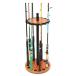  rod stand round shape rod stand rotation ..15ps.@ fishing rod storage rod holder 