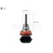 LED �t�H�O �����v �o���u 2�F�ؑ� �z���C�g �C�G���[ 2�� H8 H11 H16 ���E �����v �d�� / 156-282x2 �֘A�摜2