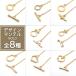  made of stainless steel design man teru8 kind Gold 1 set metal fittings catch stainless steel parts necklace parts accessory hand made domestic sending 