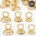  нержавеющая сталь очарование (74. купол колпак Gold 10 шт ) жемчуг колпак бисер колпак стекло купол колпак детали крышка покрытие can имеется игла нет металлические принадлежности 
