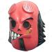 костюмированная игра маскарадный костюм ад Skull маска Ghoulish демон маленький маскарадный костюм костюмированная игра мелкие вещи реквизит ужасы маска свободный размер . человек. день натуральный la Tec s производства 