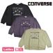  Converse converse женщина женский тренировочный длинный рукав футболка верх Sprint спортивная фуфайка тянуть over Mini обратная сторона шерсть M L 1 шт до почтовая доставка возможно 
