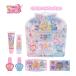 PR33869 Kimi . идол Precure PR Kirakira макияж комплект 3 цвет тени для век Palette тент грамм наклейка маникюрный лак губная помада блеск для губ 