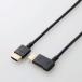  Elecom HDMI кабель HIGH SPEED with Ethernet L знак правый направление 1m 4K 30Hz мягкость HEC ARC...